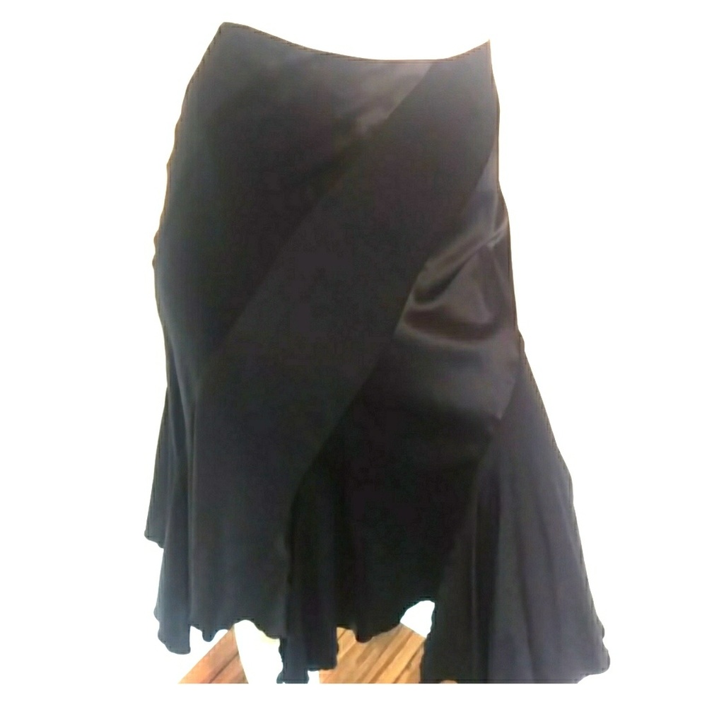 Bebe Black Silk Dress